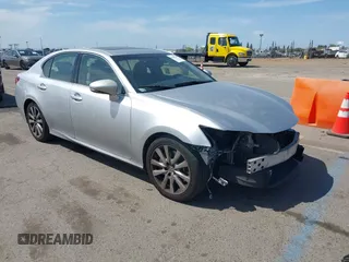 2014 Lexus GS 350 z VIN JTHBE1BL3E5043781, wystawiony jako IAAI lot #42047249 z przebiegiem 256 681 mil mil oraz . Historia ofert i sprzedaży dostępna na DreamBid. Obrazek 1.