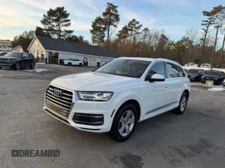 2018 Audi Q7 Premium z VIN WA1AHAF71JD008832, wystawiony jako Copart lot #87178254 z przebiegiem 119 180 mil mil oraz Czysty tytuł • Clean title. Historia ofert i sprzedaży dostępna na DreamBid. Obrazek 1.