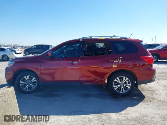 2018 Nissan Pathfinder S with VIN 5N1DR2MN2JC614584, listed as a IAAI auction lot 41372002 with 157,963 mi miles and . Bid and sale history available at DreamBid. Image 14.