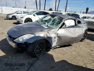 2007 Nissan 350Z Touring with VIN JN1BZ34E97M553421, listed as a Copart auction lot 45583395 with 0 mi miles and Salvage Title. Bid and sale history available at carsss.com. Image 1.
