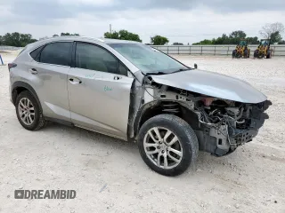 2015 Lexus NX 200t with VIN JTJYARBZ3F2013531, listed as a Copart auction lot 55515515 with 158,729 mi miles and Salvage title. Bid and sale history available at DreamBid. Image 4.