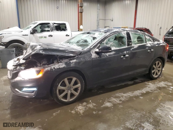 2016 Volvo S60 T5 Drive-E with VIN YV126MFJ2G2413903, listed as a Copart auction lot 82329314 with 127,830 mi miles and Non Repairable. Bid and sale history available at carsss.com. Image 1.