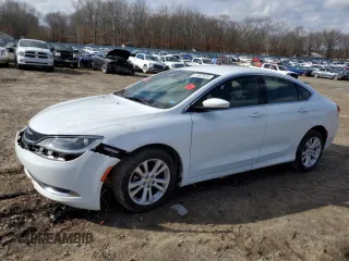 2016 Chrysler 200 Limited with VIN 1C3CCCAB1GN133616, listed as a Copart auction lot 43067535 with 175,745 mi miles and Salvage Title. Bid and sale history available at carsss.com. Image 1.