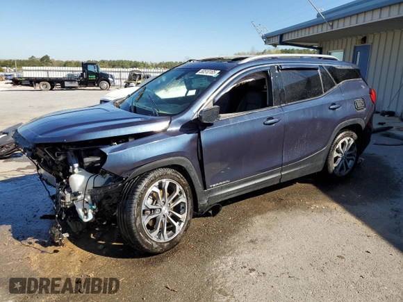 2018 GMC Terrain SLT with VIN 3GKALPEXXJL367894, listed as a Copart auction lot 50510185 with Not Provided miles and Non Repairable. Bid and sale history available at DreamBid. Image 1.