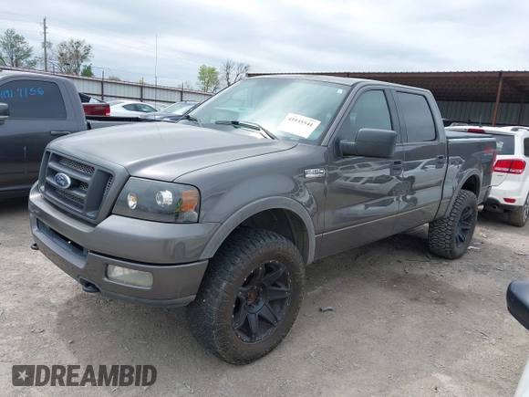 2004 Ford F-150 XLT with VIN 1FTPW14544KC27775, listed as a IAAI auction lot 41935541 with 2,690,365 mi miles. Bid and sale history available at carsss.com. Image 13.