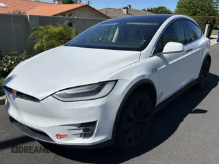 2016 Tesla Model X 70D with VIN 5YJXCDE25GF026337, listed as a IAAI auction lot 42254857 with 38,036 mi miles and . Bid and sale history available at DreamBid. Image 2.