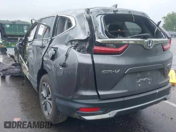 2021 Honda CR-V EX with VIN 2HKRW2H50MH645029, listed as a IAAI auction lot 42358024 with Not provided miles and . Bid and sale history available at DreamBid. Image 3.