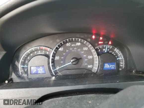 2012 Toyota Camry SE with VIN 4T1BK1FK4CU016227, listed as a Copart auction lot 51506585 with 206,344 mi miles and Salvage Title. Bid and sale history available at carsss.com. Image 9.