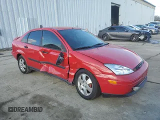 2001 Ford Focus SE with VIN 1FAFP34311W271181, listed as a Copart auction lot 42959555 with 133,642 mi miles and Salvage Title. Bid and sale history available at carsss.com. Image 4.