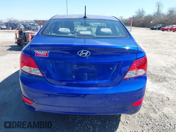 2014 Hyundai Accent GLS with VIN KMHCT4AE6EU643213, listed as a IAAI auction lot 41747885 with 116,324 mi miles and . Bid and sale history available at carsss.com. Image 17.