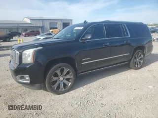 2015 GMC Yukon XL Denali with VIN 1GKS2JKJXFR527843, listed as a Copart auction lot 54159785 with 128,603 mi miles and Clean Title. Bid and sale history available at carsss.com. Image 2.