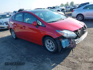 2010 Toyota Prius II with VIN JTDKN3DU6A0199999, listed as a IAAI auction lot 42010583 with 106,143 mi miles. Bid and sale history available at carsss.com. Image 1.
