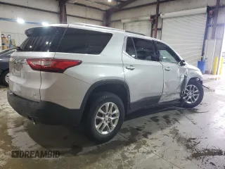 2018 Chevrolet Traverse LT Cloth with VIN 1GNEVGKW8JJ235329, listed as a Copart auction lot 47743465 with 128,779 mi miles and Salvage Title. Bid and sale history available at DreamBid. Image 3.