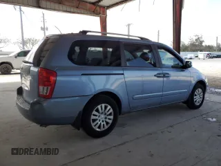 2012 Kia Sedona LX with VIN KNDMG4C71C6498238, listed as a Copart auction lot 51248105 with 197,234 mi miles and Clean Title. Bid and sale history available at carsss.com. Image 3.