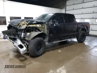 2015 Ford F-150 XLT with VIN 1FTEW1EG7FKF07605, listed as a Copart auction lot 51085545 with 223,341 mi miles and Salvage Title. Bid and sale history available at carsss.com. Image 1.