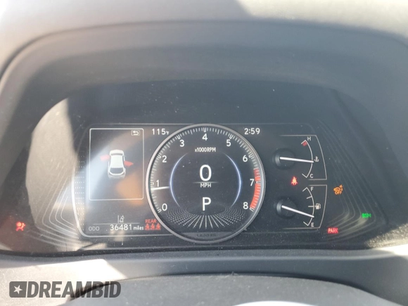 2022 Lexus UX with VIN JTHX3JBH9N2053479, listed as a Copart auction lot 70495194 with 36,481 mi miles and Salvage Title. Bid and sale history available at carsss.com. Image 9.