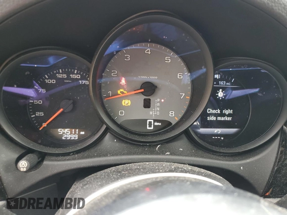 2017 Porsche Macan S with VIN WP1AB2A54HLB11762, listed as a Copart auction lot 49065585 with 54,511 mi miles and Salvage Title. Bid and sale history available at DreamBid. Image 9.