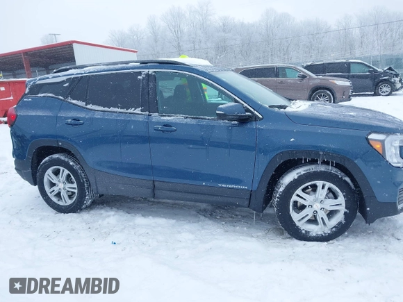 2024 GMC Terrain SLE with VIN 3GKALTEG8RL279172, listed as a IAAI auction lot 41607408 with 11,944 mi miles. Bid and sale history available at carsss.com. Image 13.