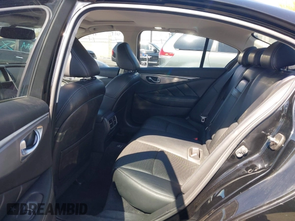 2014 Infiniti Q50 Hybrid Sport with VIN JN1AV7AR8EM700220, listed as a IAAI auction lot 41755814 with 133,154 mi miles. Bid and sale history available at carsss.com. Image 8.