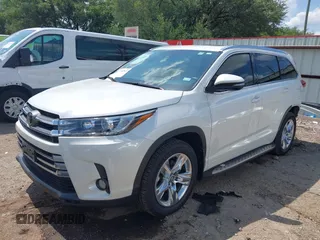 2017 Toyota Highlander Limited with VIN 5TDYZRFH4HS230188, listed as a IAAI auction lot 42382821 with 58,655 mi miles and . Bid and sale history available at DreamBid. Image 18.