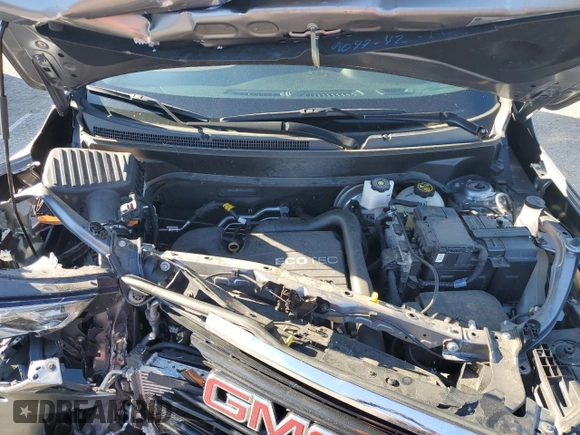 2020 GMC Terrain SLE with VIN 3GKALMEV4LL311417, listed as a Copart auction lot 49548205 with 61,609 mi miles and Salvage Title. Bid and sale history available at DreamBid. Image 12.