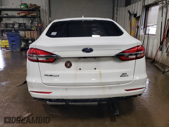 2019 Ford Fusion SE with VIN 3FA6P0HD9KR128968, listed as a Copart auction lot 51579275 with 74,656 mi miles and Salvage Title. Bid and sale history available at carsss.com. Image 6.