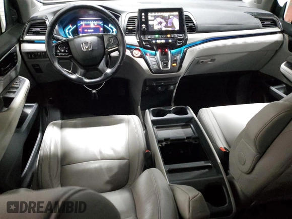 2022 Honda Odyssey Touring with VIN 5FNRL6H8XNB037772, listed as a Copart auction lot 52757215 with 358,099 mi miles and Salvage Title. Bid and sale history available at DreamBid. Image 8.