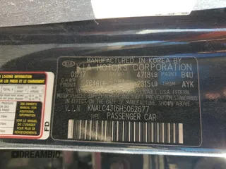 2017 Kia Cadenza Premium with VIN KNALC4J16H5062677, listed as a Copart auction lot 43120585 with 62,610 mi miles and Salvage Title. Bid and sale history available at carsss.com. Image 12.