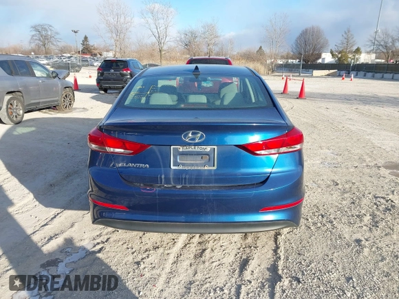 2017 Hyundai Elantra Limited z VIN 5NPD84LF8HH002546, wystawiony jako IAAI lot #41381335 z przebiegiem 102 355 mil mil oraz . Historia ofert i sprzedaży dostępna na DreamBid. Obrazek 16.