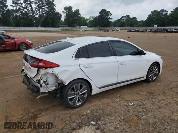 2019 Hyundai Ioniq Limited z VIN KMHC05LC6KU138357, wystawiony jako Copart lot #55044845 z przebiegiem 78 149 mil mil oraz Szkoda całkowita • Salvage title. Historia ofert i sprzedaży dostępna na DreamBid. Obrazek 3.