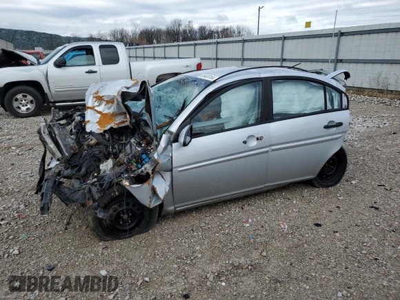 2006 Hyundai Accent GLS with VIN KMHCN46C26U060205, listed as a Copart auction lot 85433104 with 0 mi miles and Salvage Title. Bid and sale history available at carsss.com. Image 1.