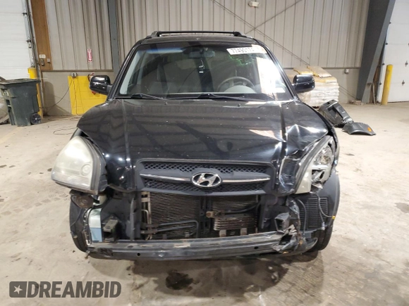 2008 Hyundai Tucson SE with VIN KM8JN72D88U807705, listed as a Copart auction lot 77490174 with 89,117 mi miles and Salvage Title. Bid and sale history available at carsss.com. Image 5.