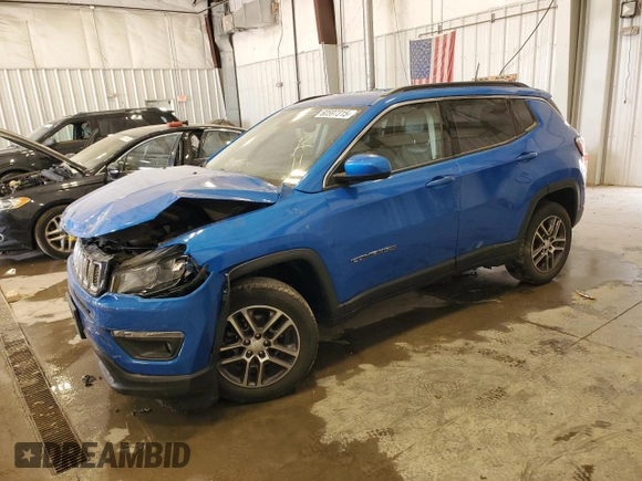 2017 Jeep Compass Latitude с VIN 3C4NJDBB7HT666120, выставлен на аукционе Copart как лот 60597315 с пробегом 89 593 миль миль и На запчасти • Non repairable. История ставок и продаж доступна на DreamBid. Изображение 1.