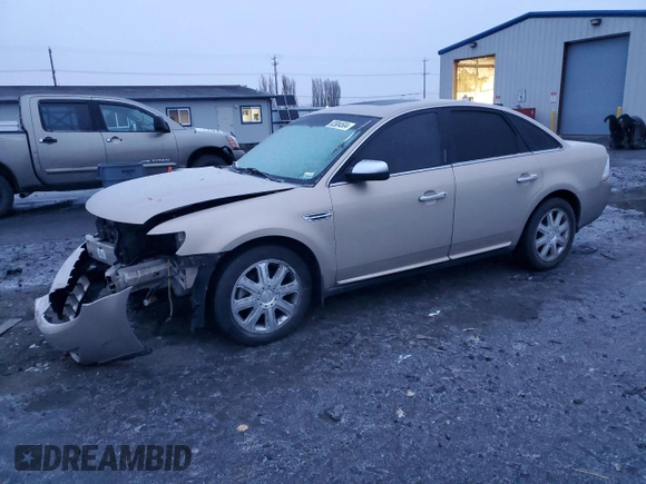 2008 Ford Taurus Limited with VIN 1FAHP28W08G141985, listed as a Copart auction lot 83904504 with 144,147 mi miles and Salvage Title. Bid and sale history available at carsss.com. Image 1.