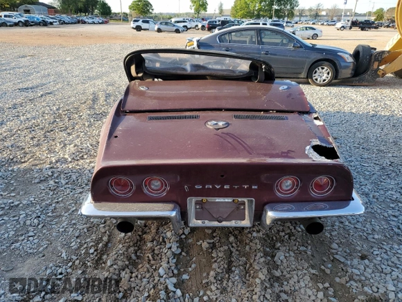 1969 Chevrolet Corvette z VIN 194679S736550, wystawiony jako Copart lot #51850155 z przebiegiem 60 821 mil mil oraz Szkoda całkowita • Salvage title. Historia ofert i sprzedaży dostępna na DreamBid. Obrazek 6.