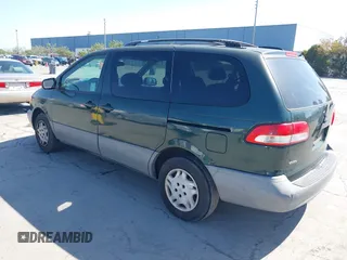 2002 Toyota Sienna LE with VIN 4T3ZF13C62U475863, listed as a IAAI auction lot 42215728 with 151,489 mi miles and . Bid and sale history available at DreamBid. Image 3.