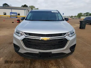 2021 Chevrolet Traverse LS with VIN 1GNERFKW3MJ254289, listed as a Copart auction lot 51337155 with 40,127 mi miles and Salvage title. Bid and sale history available at DreamBid. Image 5.