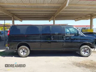 2023 GMC Savana Cargo with VIN 1GTW7BFP1P1165243, listed as a IAAI auction lot 42074066 with 14,530 mi miles. Bid and sale history available at carsss.com. Image 13.