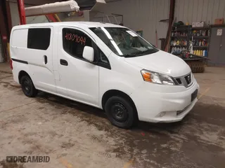 2021 Nissan NV200 Compact Cargo SV with VIN 3N6CM0KN0MK708500, listed as a IAAI auction lot 41809044 with 137,985 mi miles. Bid and sale history available at carsss.com. Image 1.