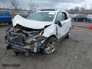 2018 Chevrolet Equinox Premier with VIN 2GNAXVEV3J6101020, listed as a IAAI auction lot 42038112 with 112,258 mi miles. Bid and sale history available at carsss.com. Image 2.