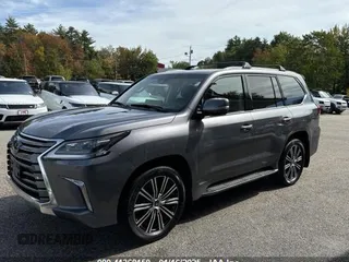 2020 Lexus LX with VIN JTJDY7AX0L4313221, listed as a IAAI auction lot 41368150 with 127,142 mi miles. Bid and sale history available at carsss.com. Image 2.