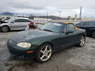 2002 Mazda MX-5 Miata Cloth z VIN JM1NB353720230464, wystawiony jako Copart lot #44367985 z przebiegiem 244 256 mil mil oraz Szkoda całkowita • Salvage title. Historia ofert i sprzedaży dostępna na DreamBid. Obrazek 1.