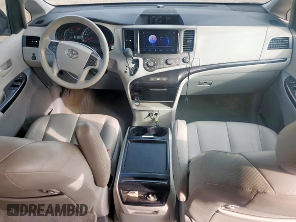 2011 Toyota Sienna LE AAS with VIN 5TDKK3DC7BS171627, listed as a Copart auction lot 64001605 with 130,748 mi miles and Salvage title. Bid and sale history available at DreamBid. Image 8.