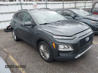 2021 Hyundai Kona SEL Plus with VIN KM8K6CAAXMU686185, listed as a IAAI auction lot 40894040 with 14,071 mi miles. Bid and sale history available at carsss.com. Image 1.