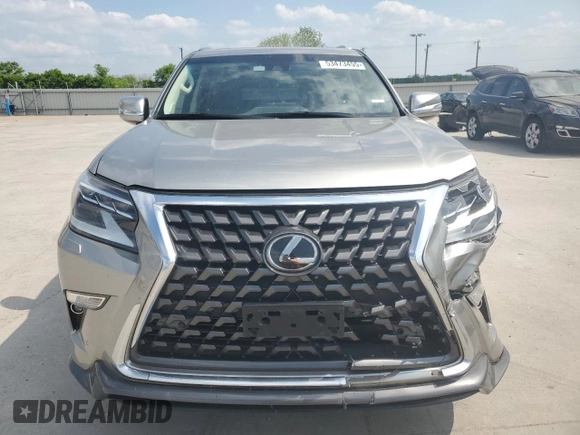 2023 Lexus GX with VIN JTJAM7BX8P5360879, listed as a Copart auction lot 53473455 with 34,359 mi miles and Salvage Title. Bid and sale history available at carsss.com. Image 5.