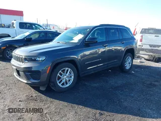 2024 Jeep Grand Cherokee Laredo X with VIN 1C4RJHAG3RC150680, listed as a IAAI auction lot 41390157 with 13,642 mi miles. Bid and sale history available at carsss.com. Image 18.