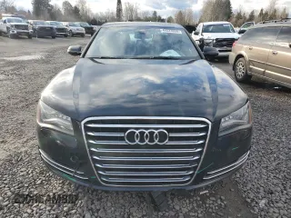 2014 Audi A8 4.0T with VIN WAUR2AFD5EN007518, listed as a Copart auction lot 44523935 with 108,277 mi miles and Salvage title. Bid and sale history available at DreamBid. Image 5.