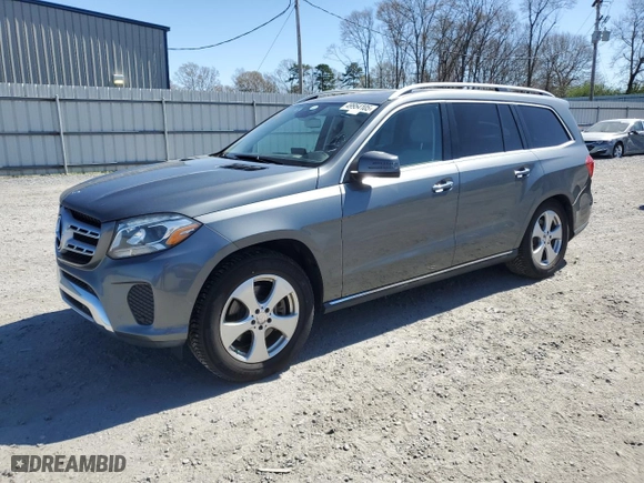 2017 Mercedes-Benz GLS with VIN 4JGDF6EE5HA840185, listed as a Copart auction lot 49954105 with 203,981 mi miles and Clean Title. Bid and sale history available at carsss.com. Image 1.