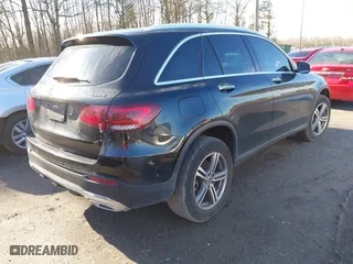 2022 Mercedes-Benz GLC with VIN W1N0G8EB9NG024549, listed as a IAAI auction lot 41870047 with 88,269 mi miles. Bid and sale history available at carsss.com. Image 4.