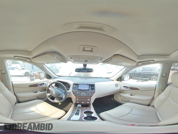 2018 Nissan Pathfinder Platinum z VIN 5N1DR2MN0JC647728, wystawiony jako Copart lot #49918025 z przebiegiem 94 946 mil mil oraz Szkoda całkowita • Salvage title. Historia ofert i sprzedaży dostępna na DreamBid. Obrazek 16.